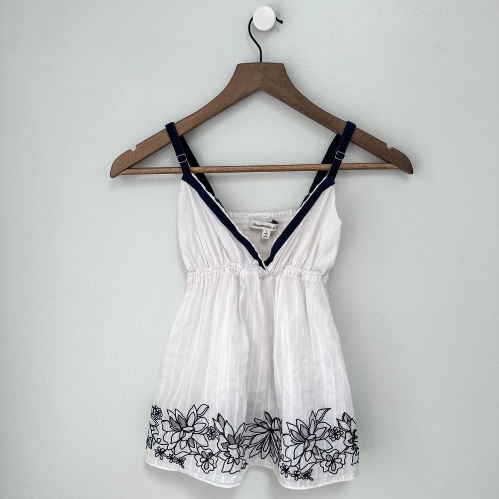 Abercrombie & Fitch Linen Tank Top Small